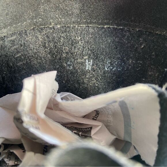 Vintage is military ANSI steel cap toe combat biker motorcycle boots 5 W - Picture 7 of 8